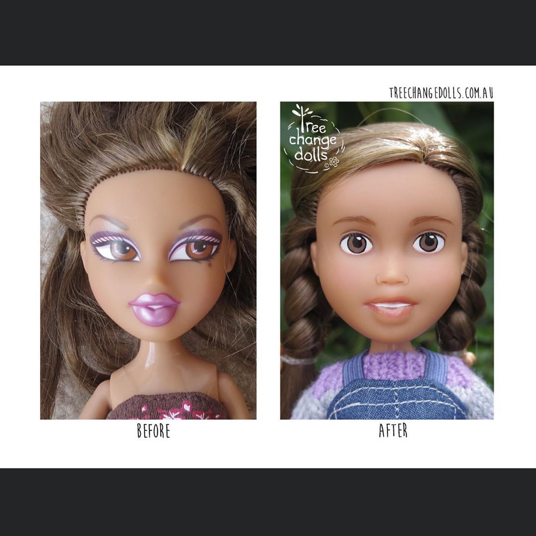 tree change dolls before and after