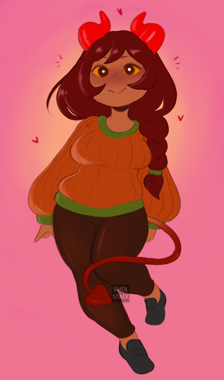 friends ocs seirath mcsiggy pumpkin gift art my art
