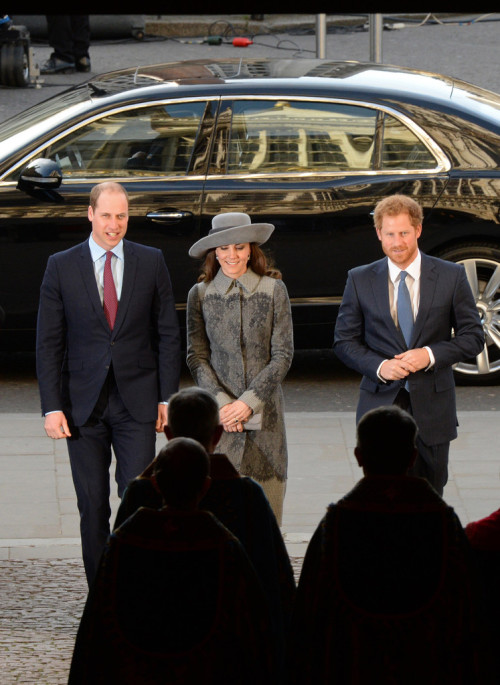 royalwatcher:The British Royal Family attended the annual...