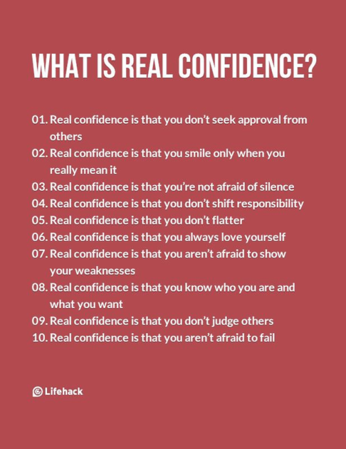 confidence quote on Tumblr