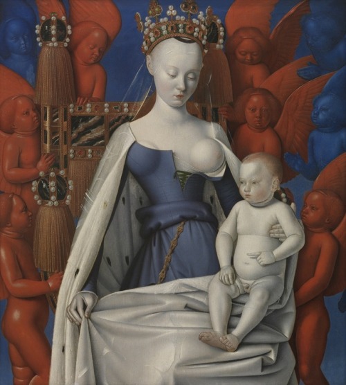 internetbynight:Melun Diptych,  Jean Fouquet