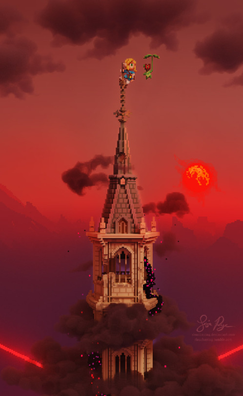 Top of the world (and of course, there’s a Koruk) More experiments with pixel-like voxel art. Sculpting clouds is so much fun,...