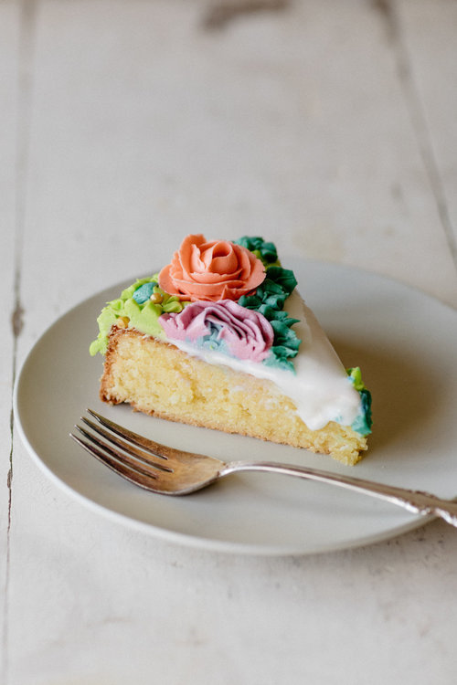 sweetoothgirl:ORANGE BLOSSOM ALMOND CAKETrabalho de...