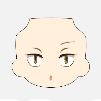 blank nendoroid face