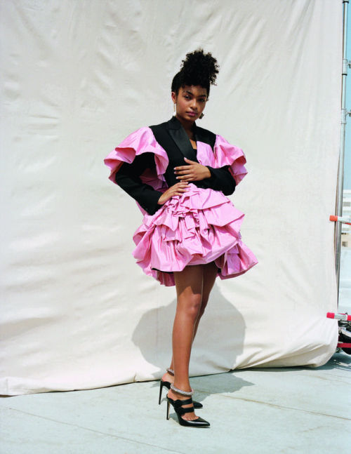 dearyarashahidi:Yara Shahidi for Elle UK ‘Wonder Women’ issue