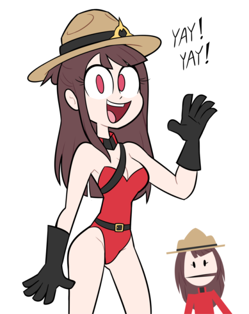 A Canadian Akko for Canada Day.