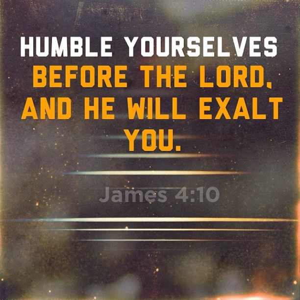 Brady Hardin — Humble yourselves before the Lord, and he will...