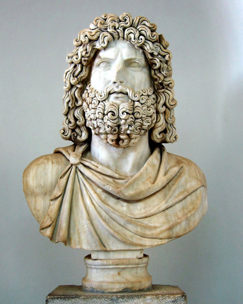 hadrian6: â€œ Bust of Jupiter. Sabratha Museum. Libya. http://hadrian6.tumblr.com â€