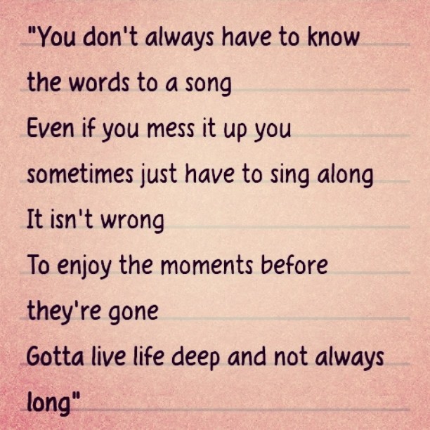 Life is a Poem And A Song