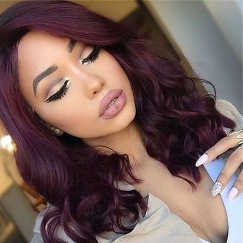 #hairinspiration #repost Love both the hair color... - Bestlacewigs.com