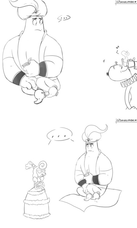 rougebebending:gidankuroki:Those are not teapots.Cuphead (...