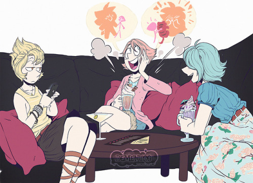 dement09:Sharin with her sisters x)I love this Jaspearl date...