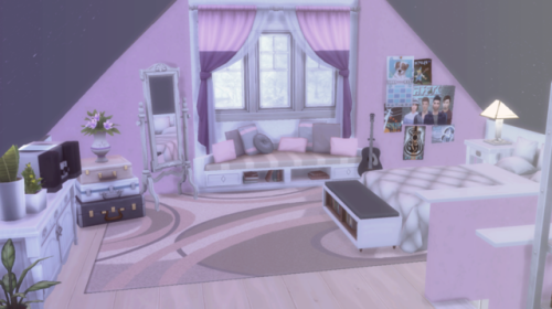 Ts4 Girly Bedroom Tumblr