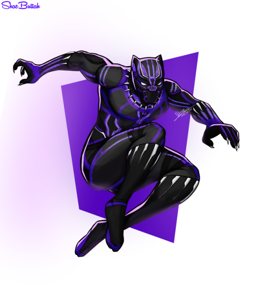 My take on Black Panther :)Hope you like itArt © ShaeButtah