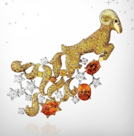 FOR THE LOVE OF JEWELRY — Van Cleef and Arpels - Zodiac Set Aries ...