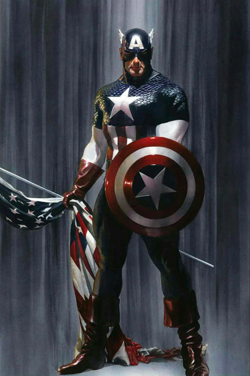 marvelheroes:Captain America Vol 9 #1-5 Covers by Alex Ross