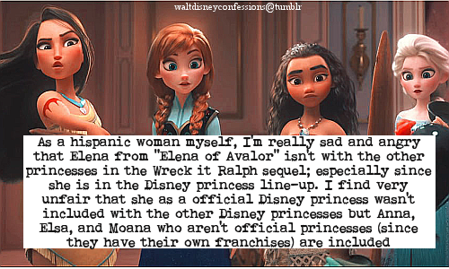 waltdisneyconfessions:As a hispanic woman myself, I’m really...