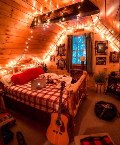 Christmas Lights Bedroom Tumblr