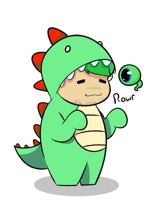 chibi dinosaur | Tumblr