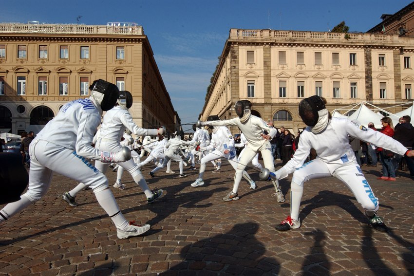 fencing, man. fencing.