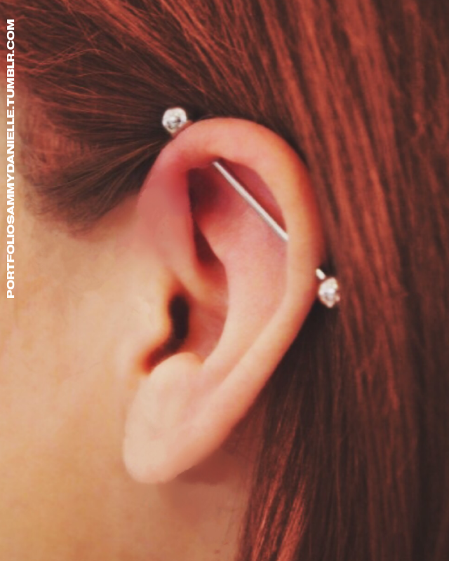 common guage for scaffold piercing
