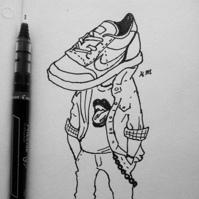 SHUTUPHO. \u2014 girl,in,nike keysmugen The Sneakhead has