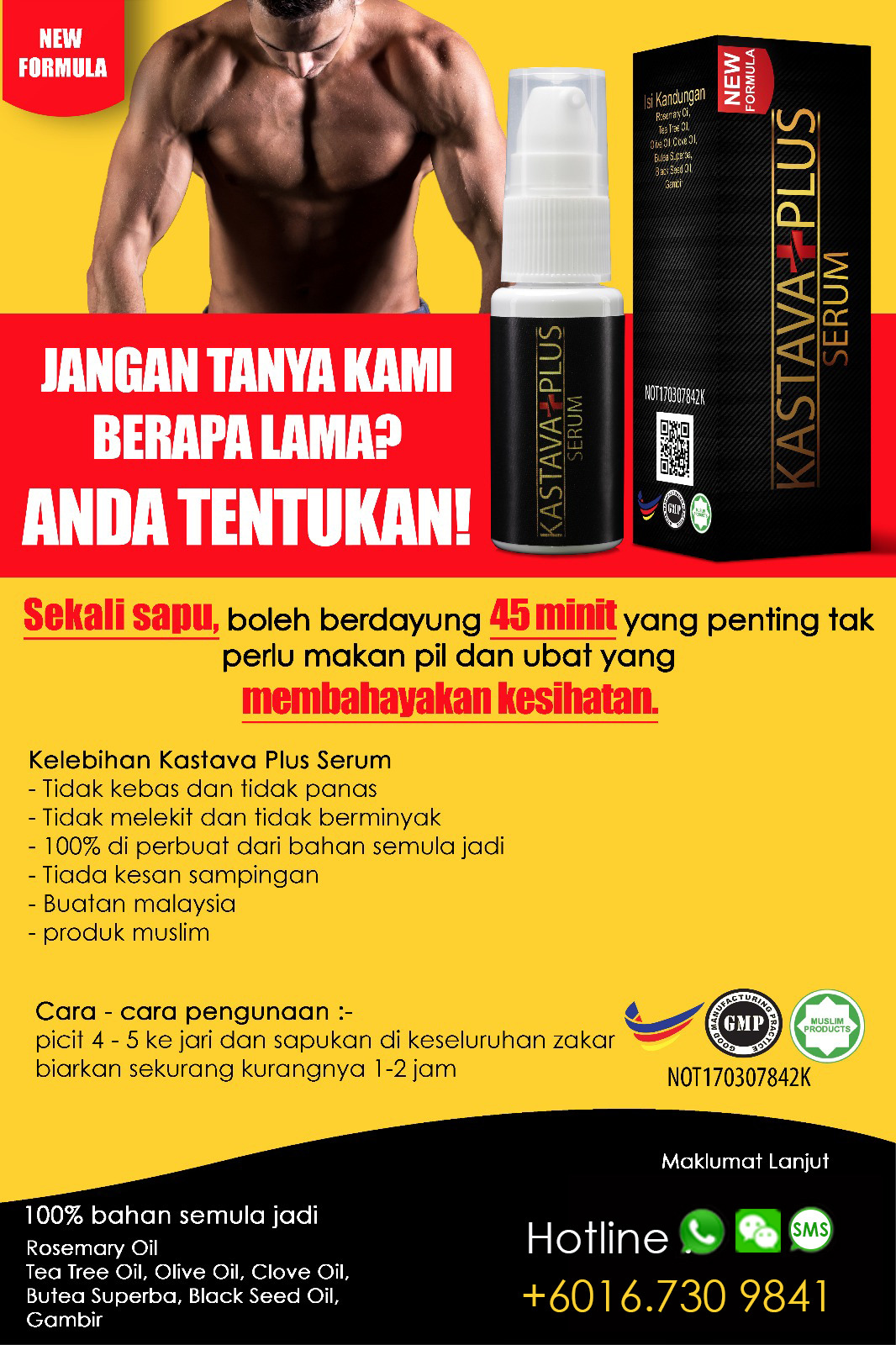 CARA GUNA KASTAVA PLUS SERUM YANG TERBAIK Kastava 