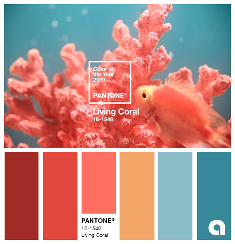10 tendencias de decoração para 2019 cor coral