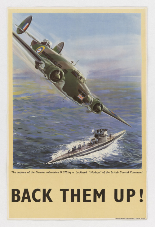 uss-edsall:Part of the “Back Them Up!” series of propaganda...