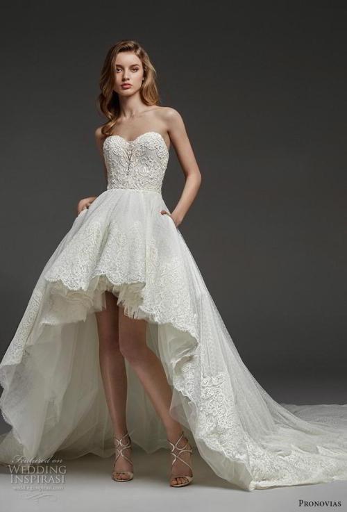 (via Atelier Pronovias 2019 Wedding Dresses — “In Bloom” Bridal...