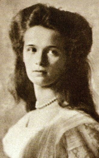 ROMANOV DYNASTY — Grand Duchess Olga Nikolaevna Romanova of Russia.