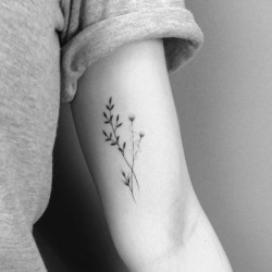Tattoos tumblr flower little Best Of