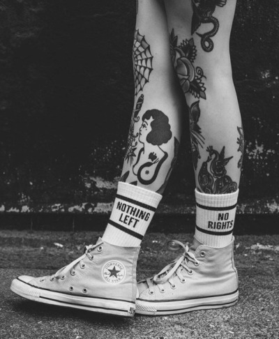 Black And White Ink Tattoo Tumblr