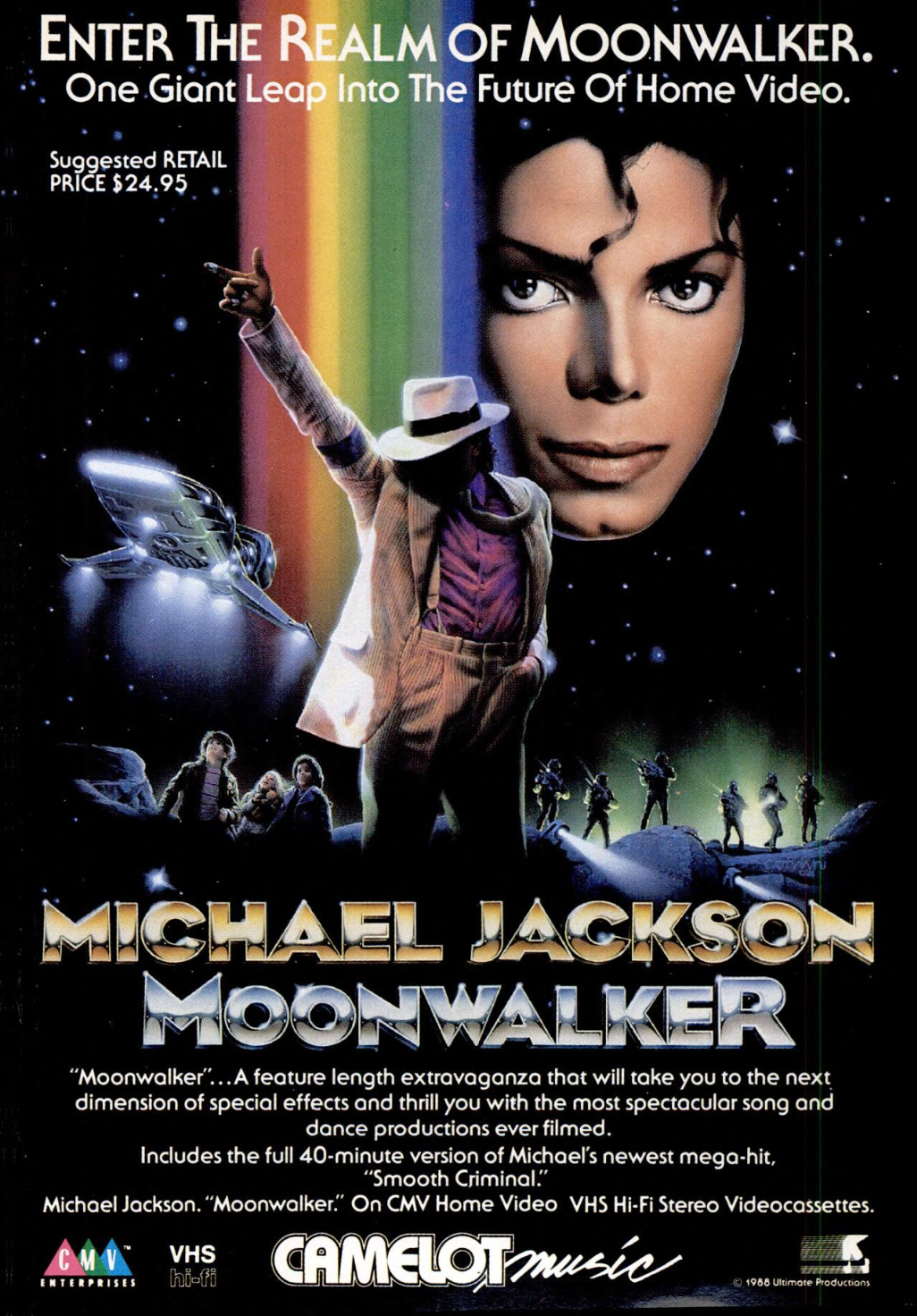 Michael jackson moonwalker. Moonwalker 1988. Michael Jackson's Moonwalker.