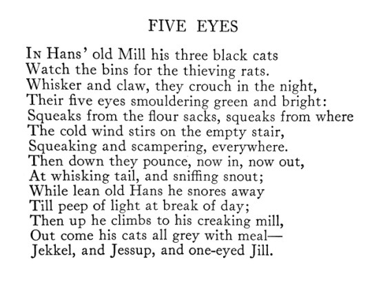 From Our Stacks Il Ration And Poem Five Eyes From Peapie A Book Of Rhymes By Walter De La Mare With Il Rations By W Heath Robinson From Our Stacks Il Ration And Poem Five Eyes From Peapie A Book Of Rhymes By Walter De La Mare With Il Rations By W Heath Robinson
