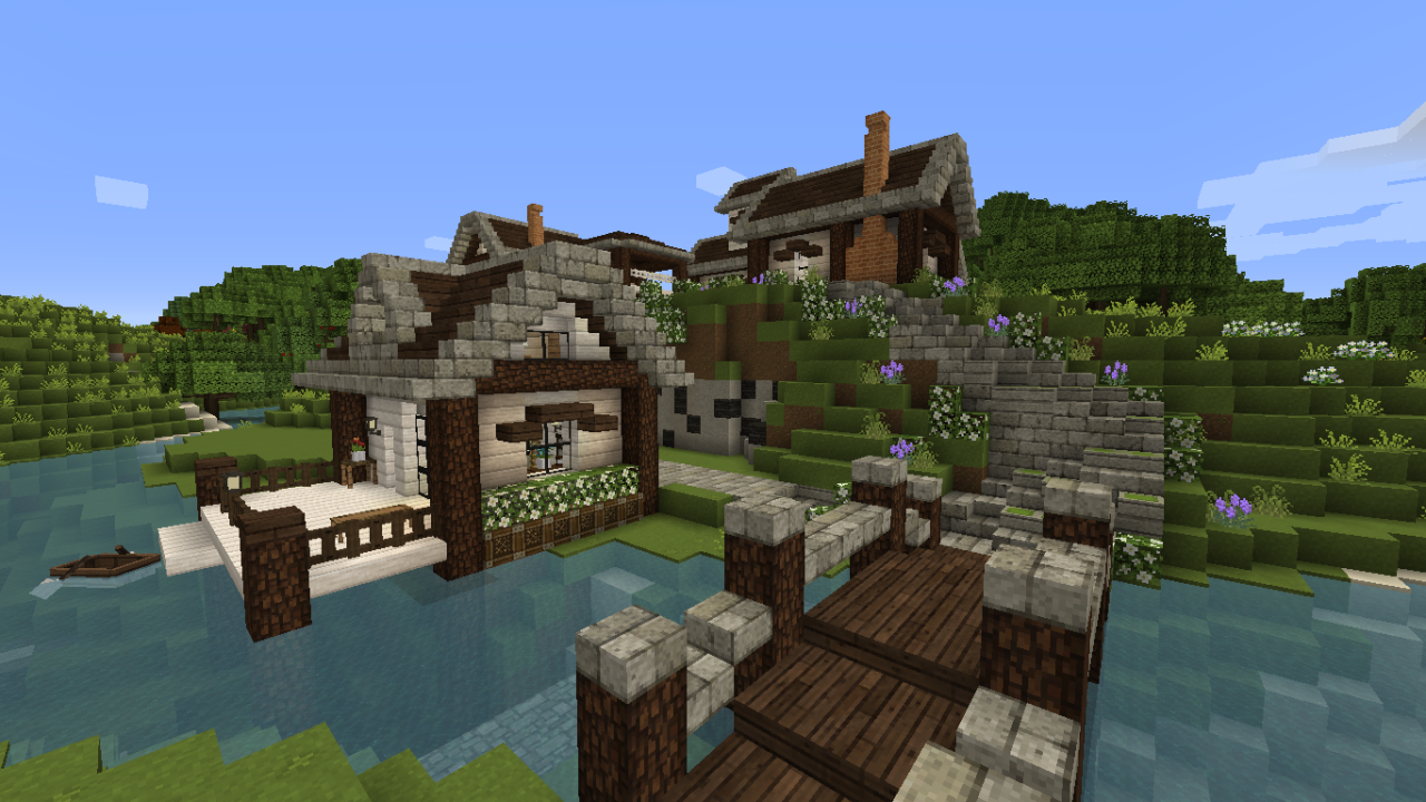 Minecraft 16 версию. Mizuno's 16 Craft. Японская деревня в майнкрафт. Деревня в горах майнкрафт. Текстур пак мизуно.