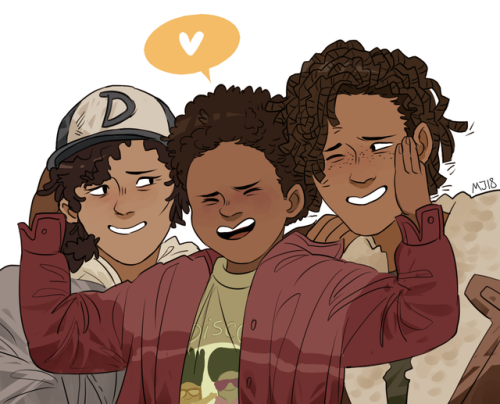 twdg the walking dead game twdg season 4 louis clementine aj my art