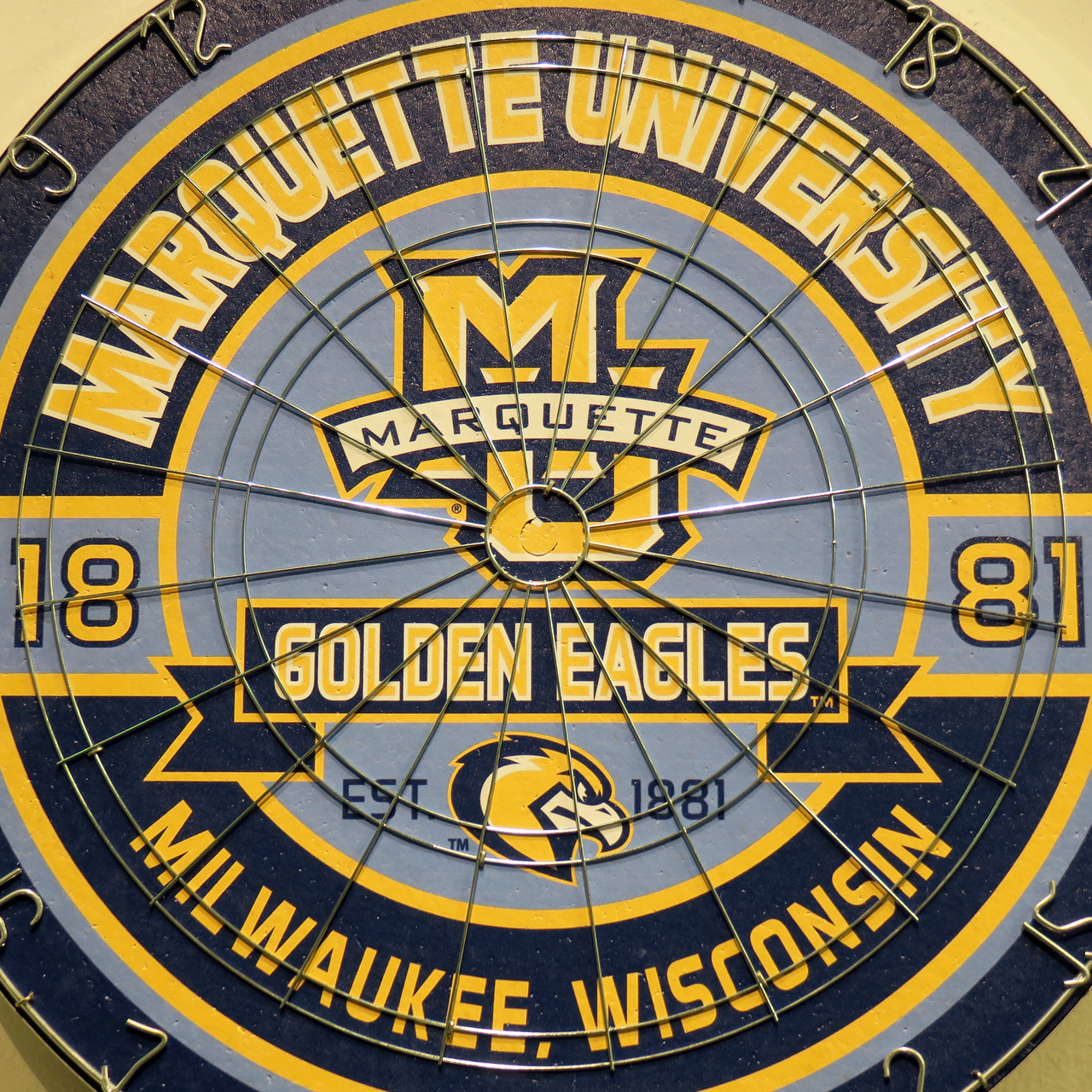 Postmarq Postcards From Marquette University Golden