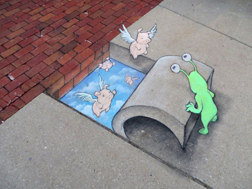 jedavu:THE CHALK DRAWN ADVENTURES OF SLUGGO | DAVID ZINN