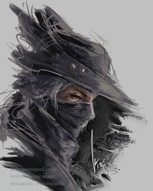 castcuraga:Drawing Day 17Hunter - Bloodborne#art #drawing...