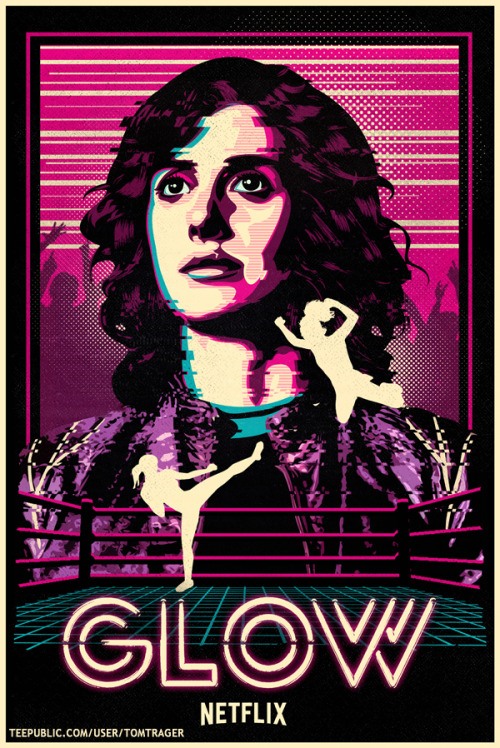 “Glow” fan art by Tom Trager.