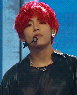Red Hair Taehyung Tumblr