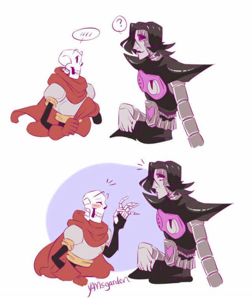 mettaton and papyrus