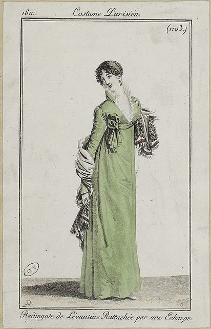 The Me I Saw Fashion Plate 1810