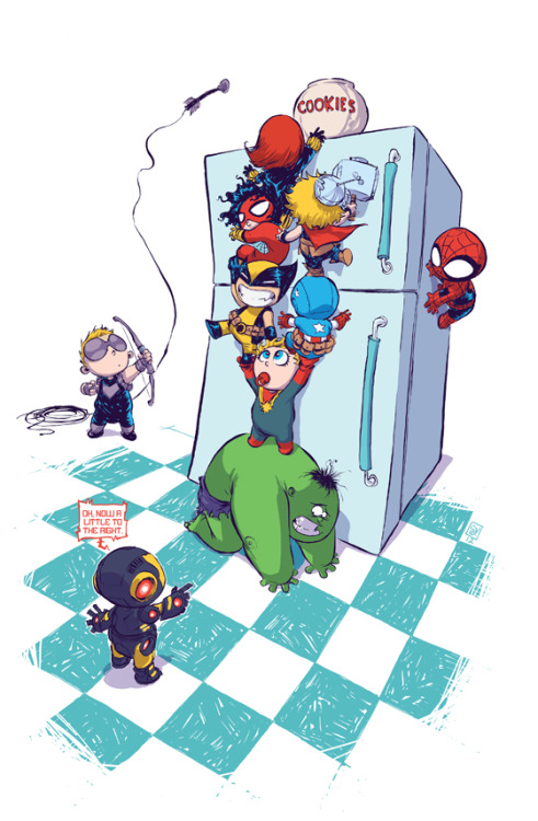 skottie young marvel statues