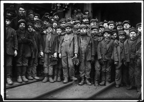 by Lewis HineNoon hour in the Ewen Breaker, Pennsylvania Coal...