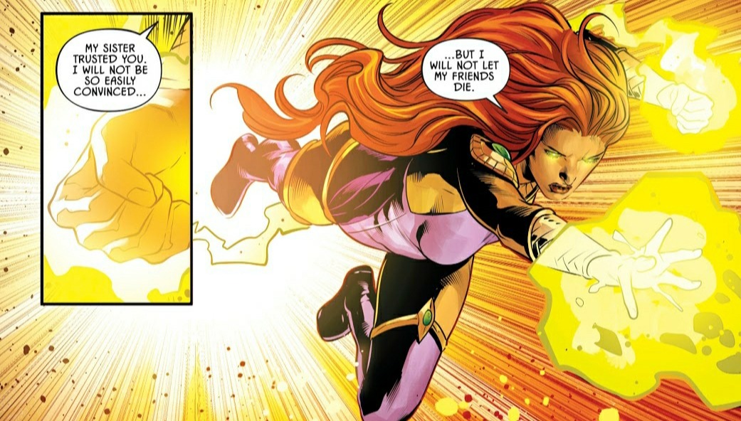 Starfire Koriand R I Really Love Starfire S Art In Jlo She Looks