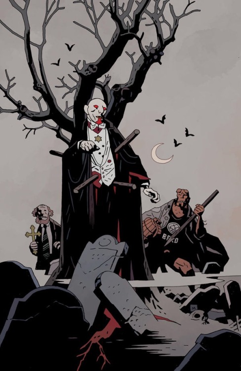 twofistedpulp:Mike Mignola, Year of Monsters variant cover...