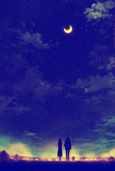 27++ Night Sad Anime Scenery Wallpaper - Tachi Wallpaper