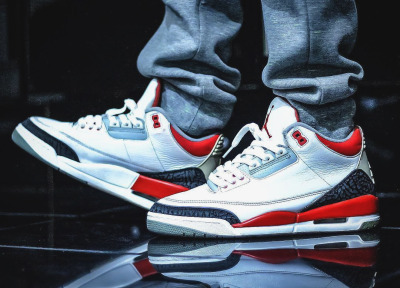 jordan 3 fire red